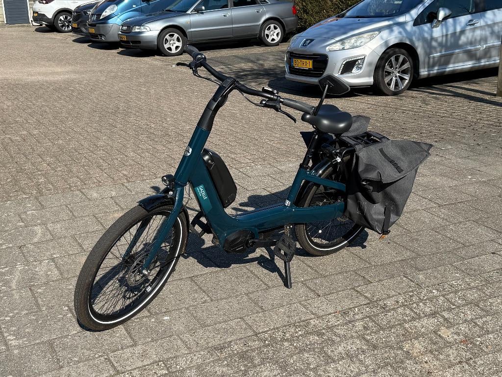 Gazelle Easyflow HMS 418Wh – 1 jaar oud, Ophalen, Zo goed als nieuw, Minder dan 47 cm, 50 km per accu of meer