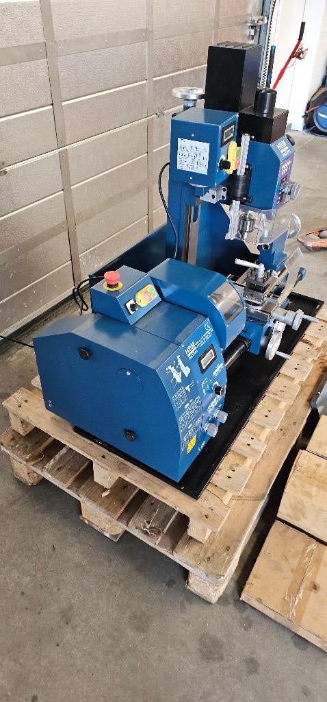 HBM variabele metaaldraaibank met Frees 250 x 550 BF16, Ophalen of Verzenden, Zo goed als nieuw, Metaaldraaibank, 500 tot 1000 mm