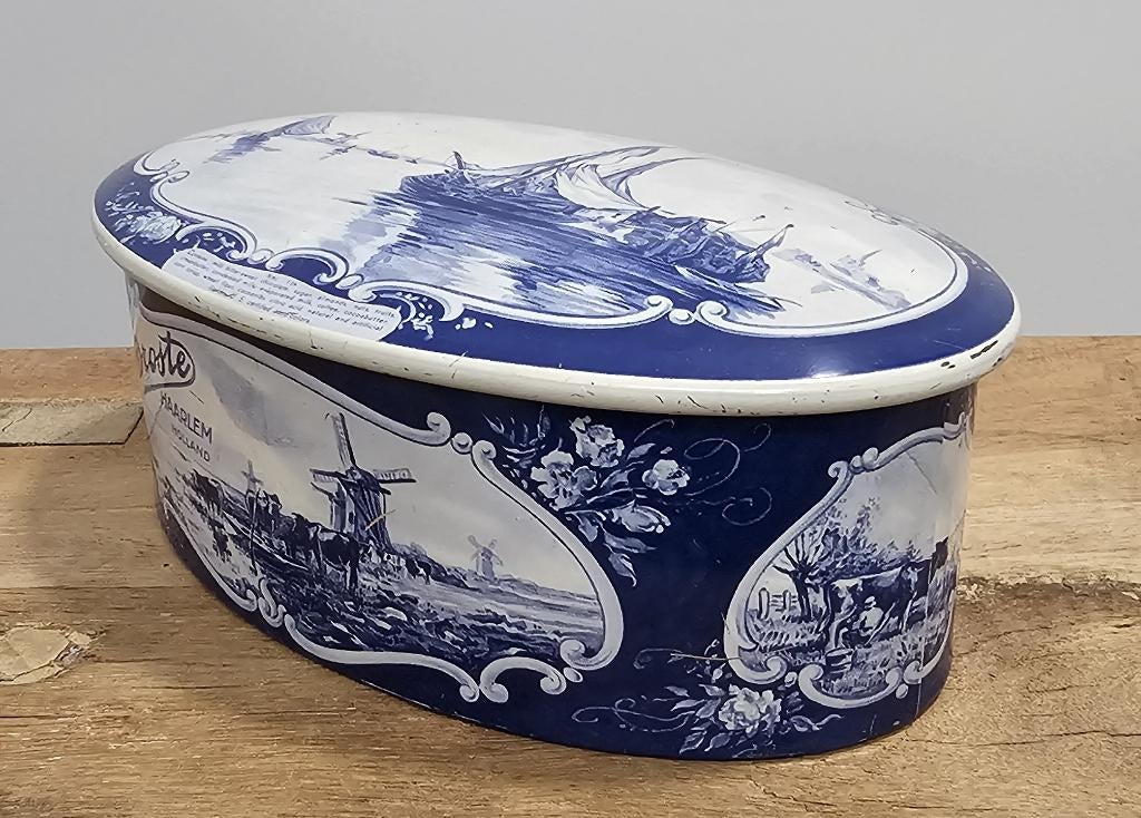 LEUK OUD BROCANT "DROSTE" BLIK, Verzamelen, Blikken, Ophalen of Verzenden, Gebruikt, Overige, Droste