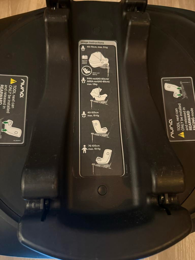 Nuna base next 360 voor autostoel, Overige merken, Gebruikt, 0 t/m 18 kg, Ophalen of Verzenden