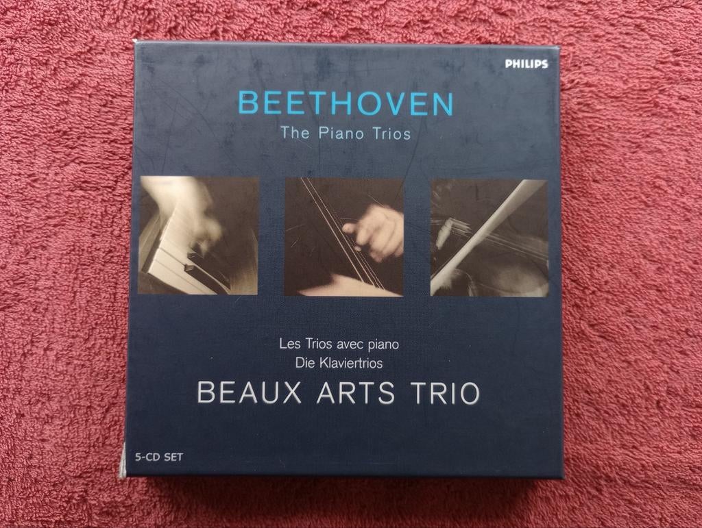 Beethoven The Piano Trios - Beaux Arts Trio 5CD, Cd's en Dvd's, Cd's | Klassiek, Boxset, Ophalen of Verzenden, Classicisme, Kamermuziek