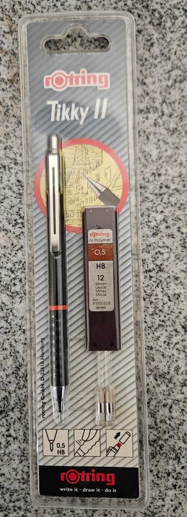 Nieuwe Rotring Tikky II tekenpen in originele verpakking,, Hobby en Vrije tijd, Tekenen, Ophalen of Verzenden