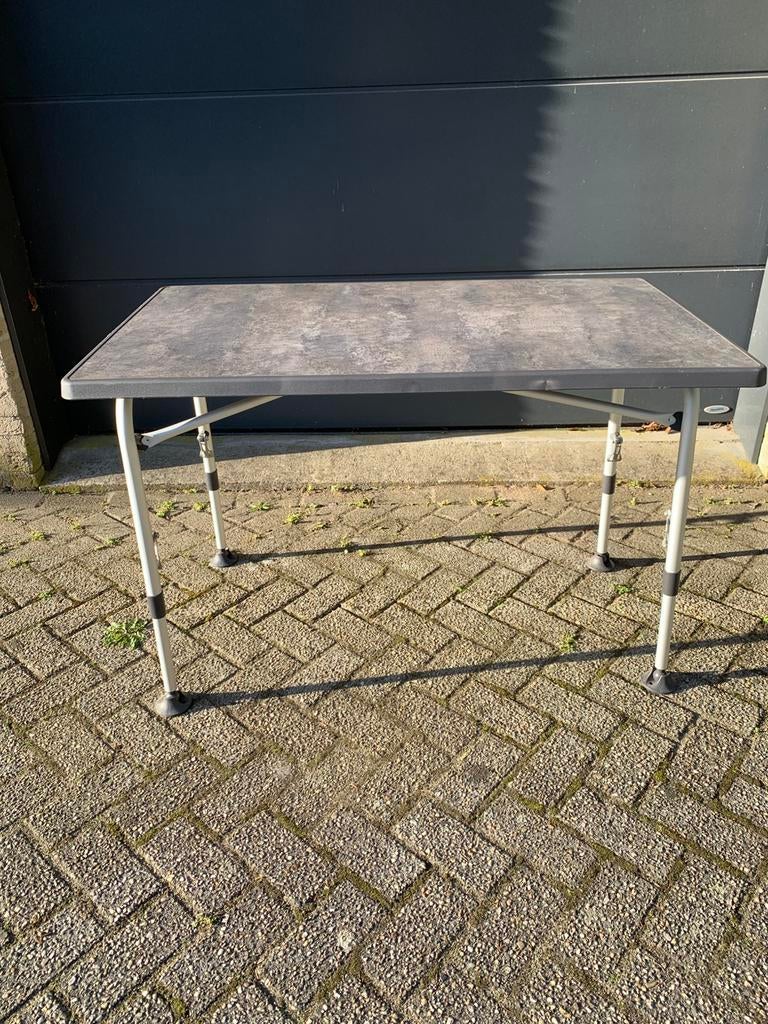 Camping tafel - hoogte verstelbaar  - inklapbaar, Caravans en Kamperen, Ophalen
