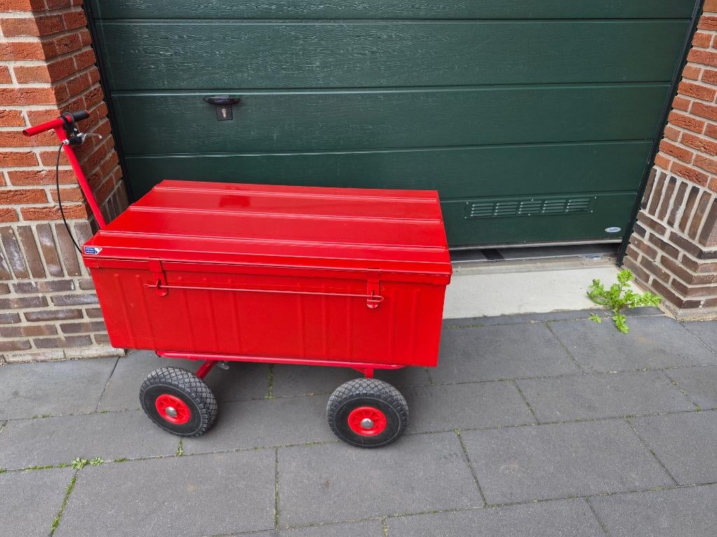 metalen gereedschapskist, Doe-het-zelf en Verbouw, Ophalen, Zo goed als nieuw