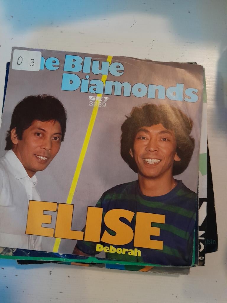 The blue diamonds 7inch elise, Ophalen of Verzenden, Zo goed als nieuw, Pop