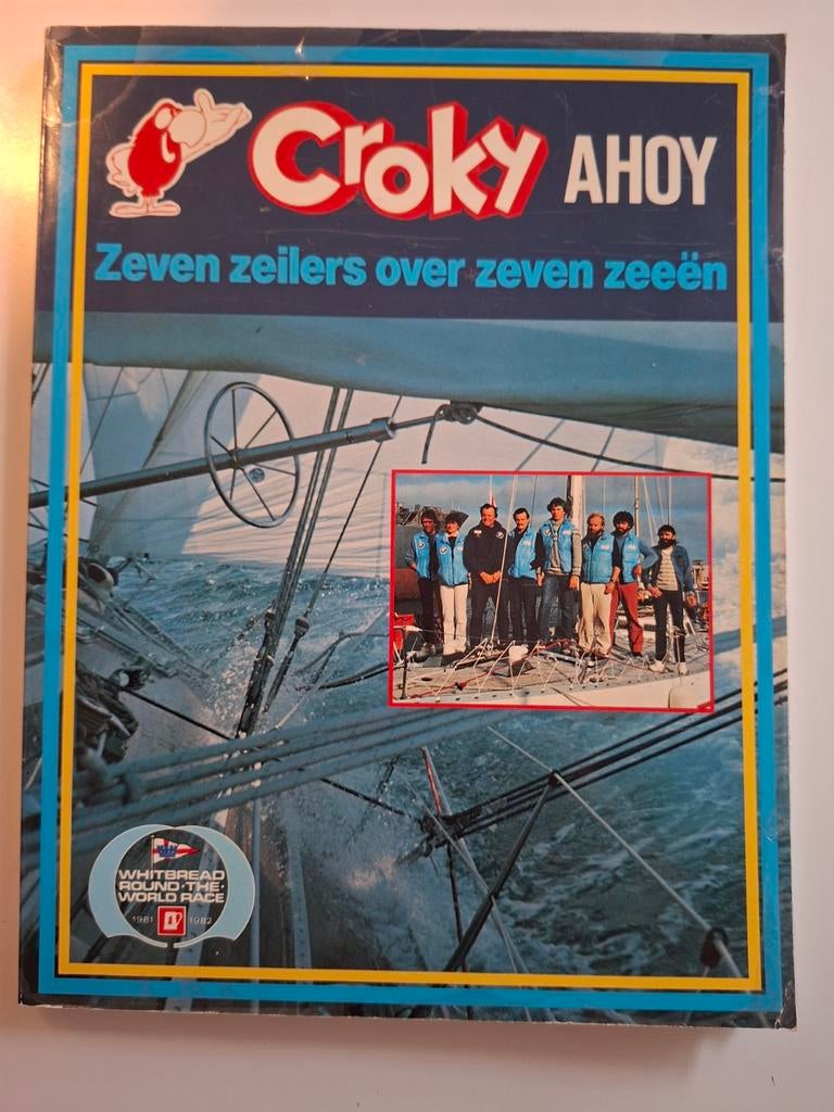 Croky Ahoy, zeven zeilers over zeven zeeën, Ophalen of Verzenden, Gelezen, Watersport en Hengelsport