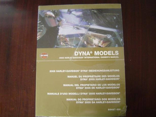 HARLEY DAVIDSON 2005 DYNA models owner's manual, Motoren, Ophalen of Verzenden, Harley-Davidson of Buell