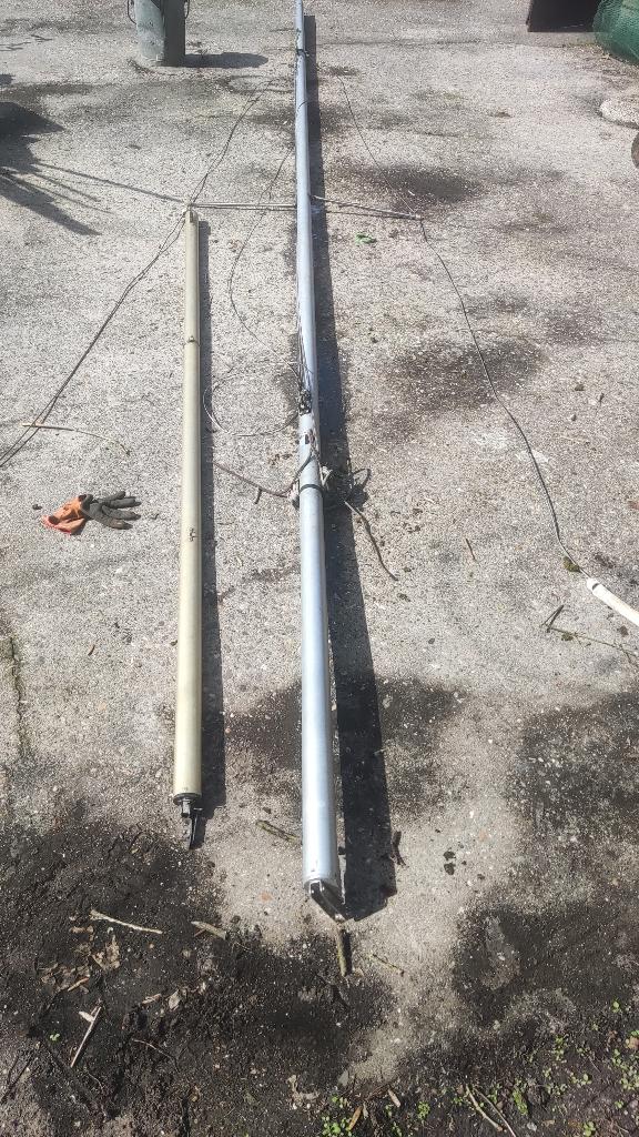 van neut aluminium mast plus giek, Ophalen, Gebruikt, Overige typen