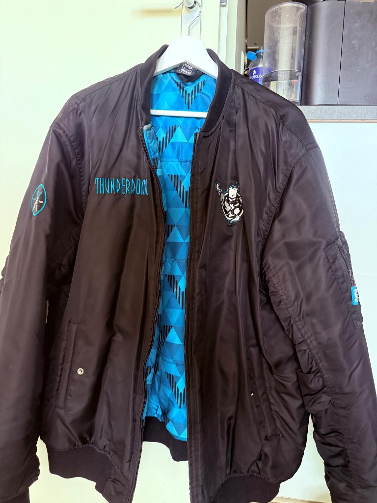 Thunderdome jas, Thunderdome, Zwart, Maat 56/58 (XL), Ophalen of Verzenden