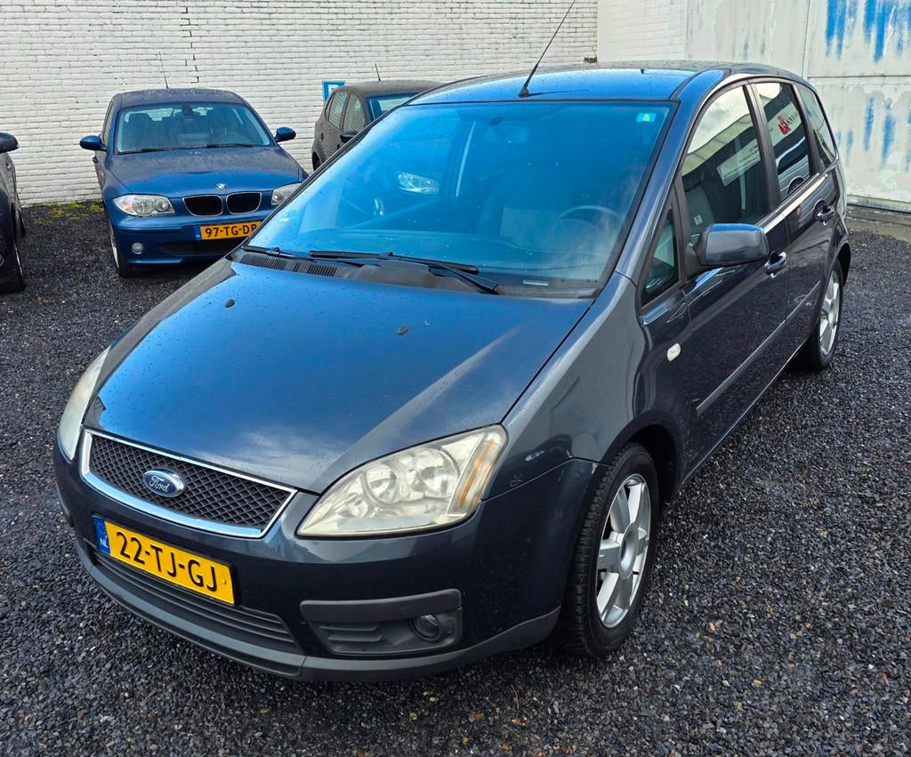 Ford Focus C-Max 1.8-16V Futura HOGE INSTAP NETTE AUTO, Voorwielaandrijving, 125 pk, Gebruikt, Zwart