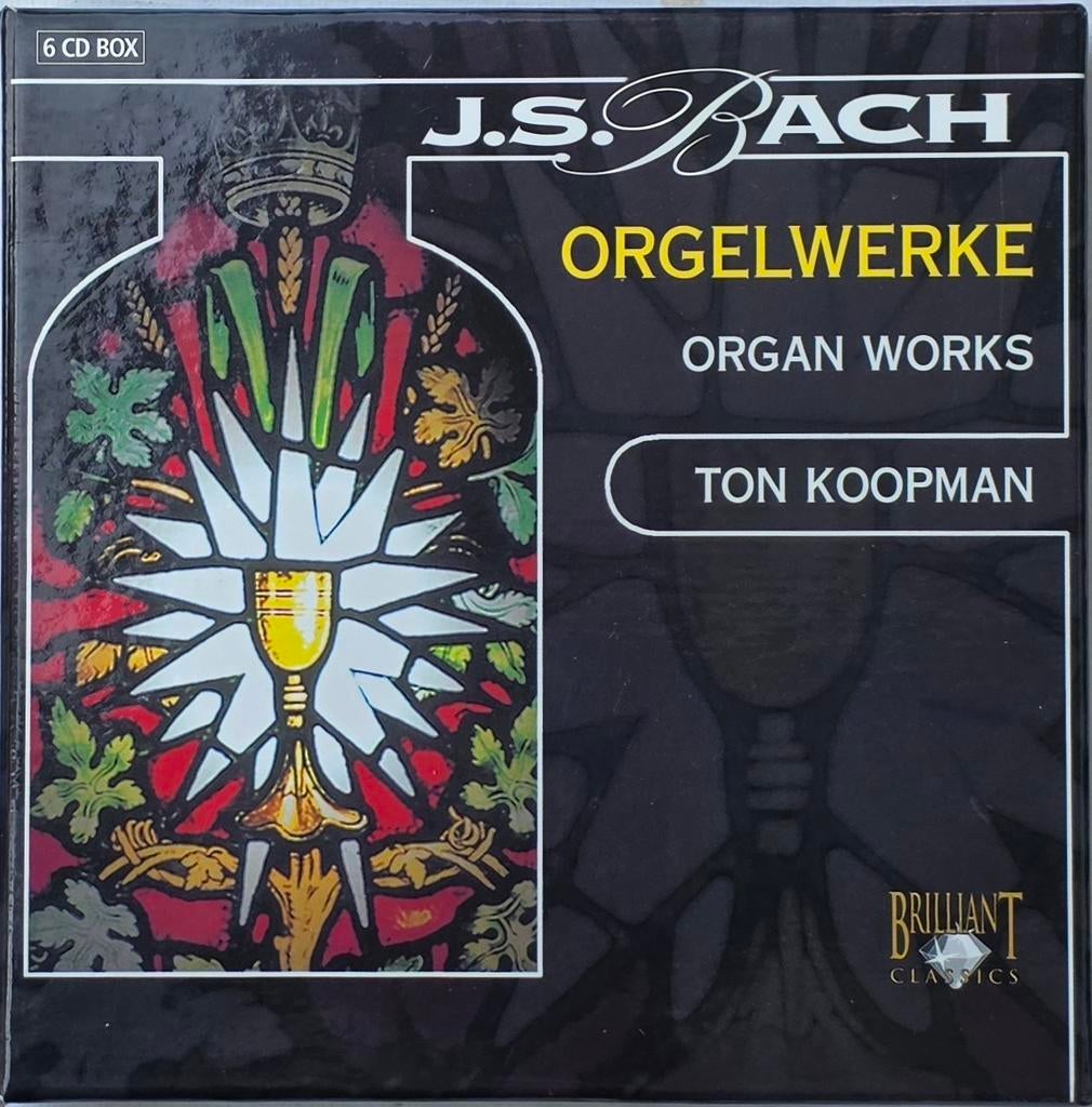 Nieuwstaat! J.S. Bach Orgelwerke - Ton Koopman (6 CD Box), Boxset, Ophalen of Verzenden, Zo goed als nieuw, Barok