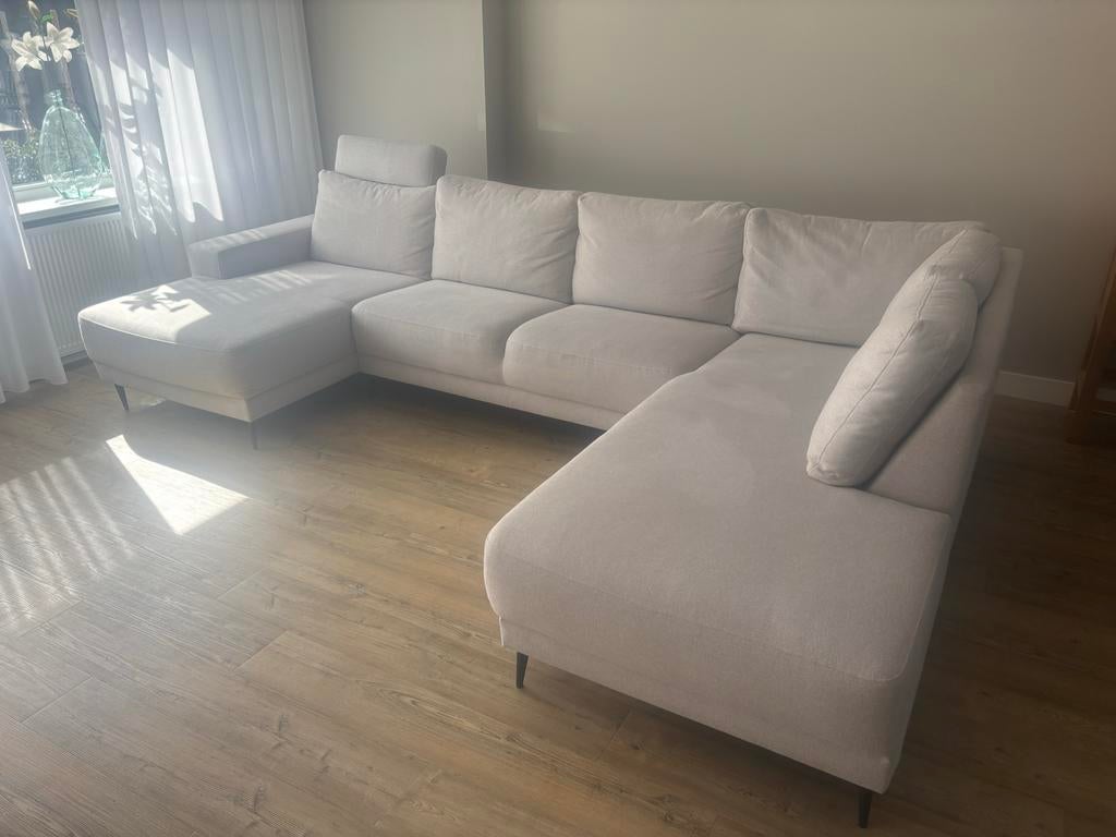 Nette Bank Portona - Hoekbank in Nunspeet, Hoekbank, Ophalen of Verzenden, Zo goed als nieuw, Stof