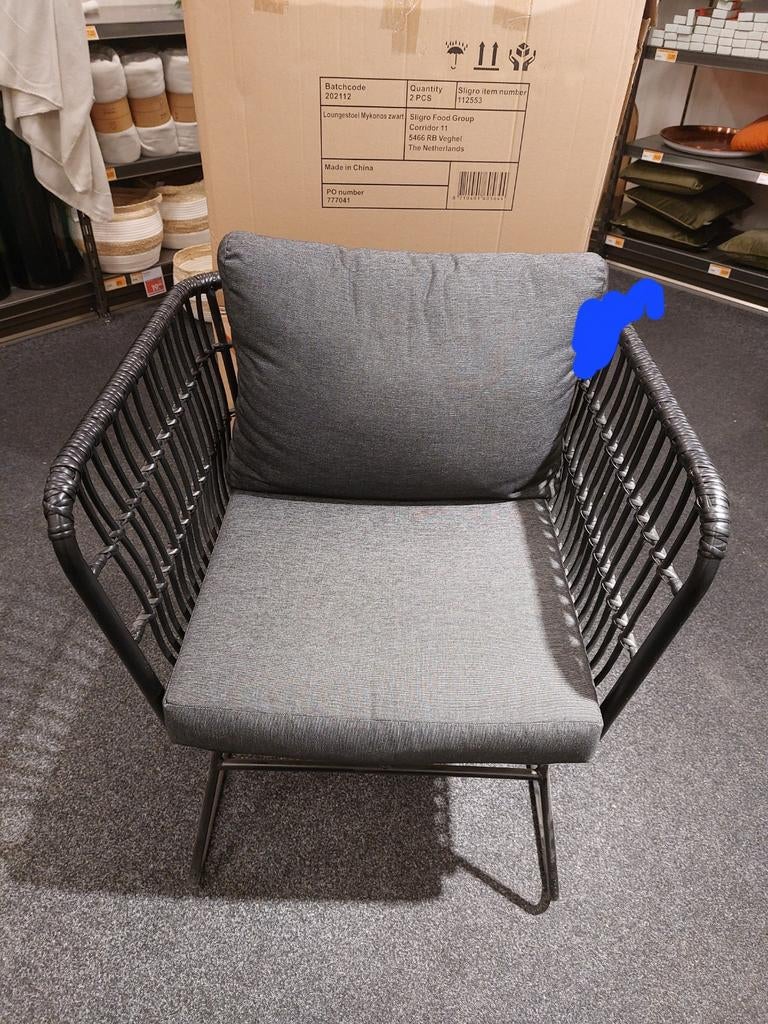 Mykonos tuin lounge  terras stoelen NIEUW  IN DOOS, Ophalen