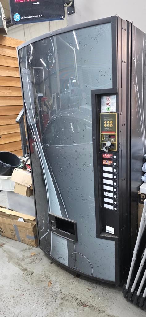 Coca Cola blikjes automaat met geldwisselaar, Verzamelen, Ophalen, Gebruikt