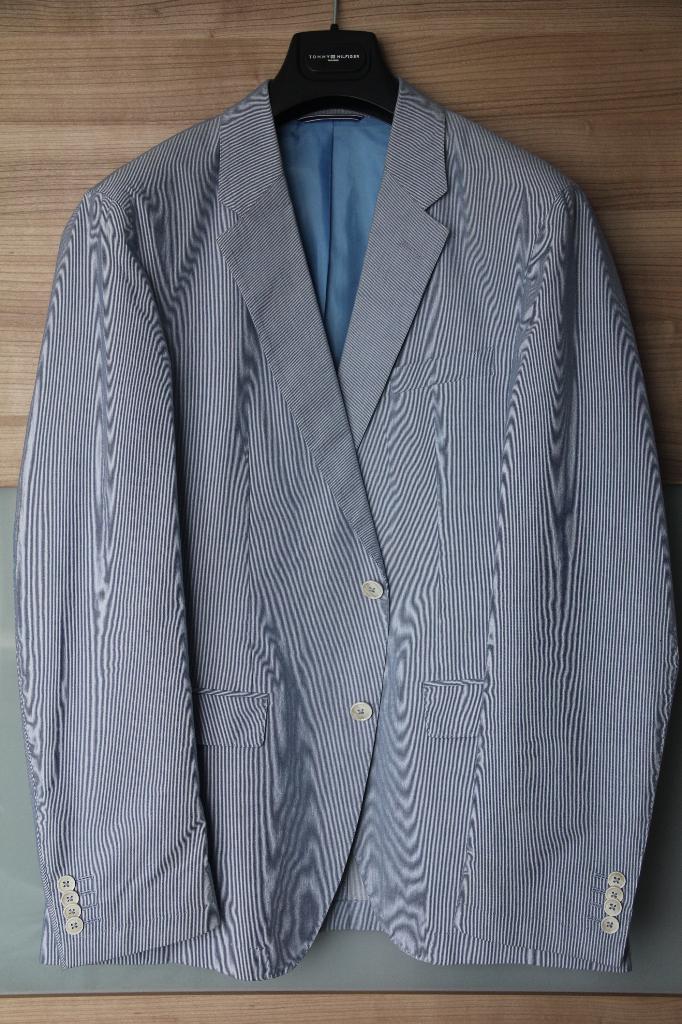 Tommy Hilfiger colbert | maat 50 | blauw, Kleding | Heren, Kostuums en Colberts, Zo goed als nieuw, Maat 48/50 (M), Blauw, Ophalen of Verzenden