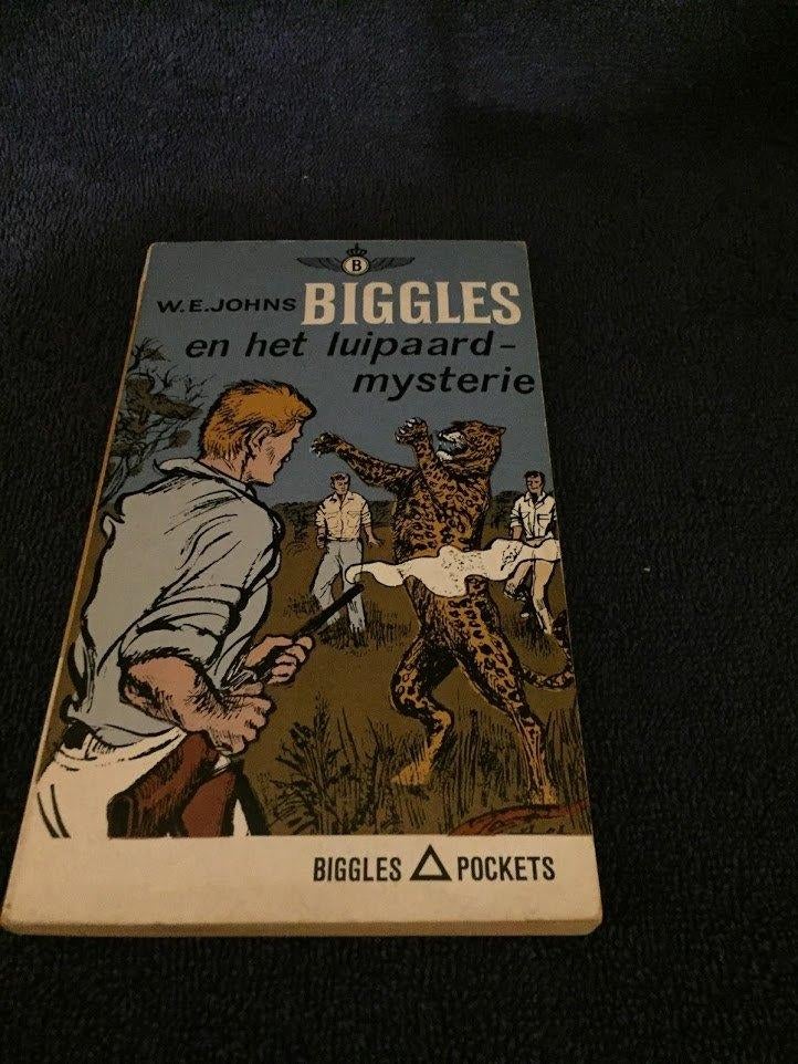 Jeugdboek: Biggles en het Luipaardmysterie – W.E. Johns., Boeken, Gelezen, Ophalen of Verzenden, Fictie, W.E. Johns.