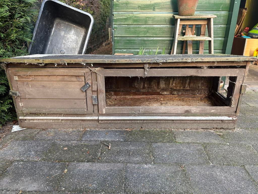 Konijnenhok, Dieren en Toebehoren, Gebruikt, Konijn, Hok, Ophalen
