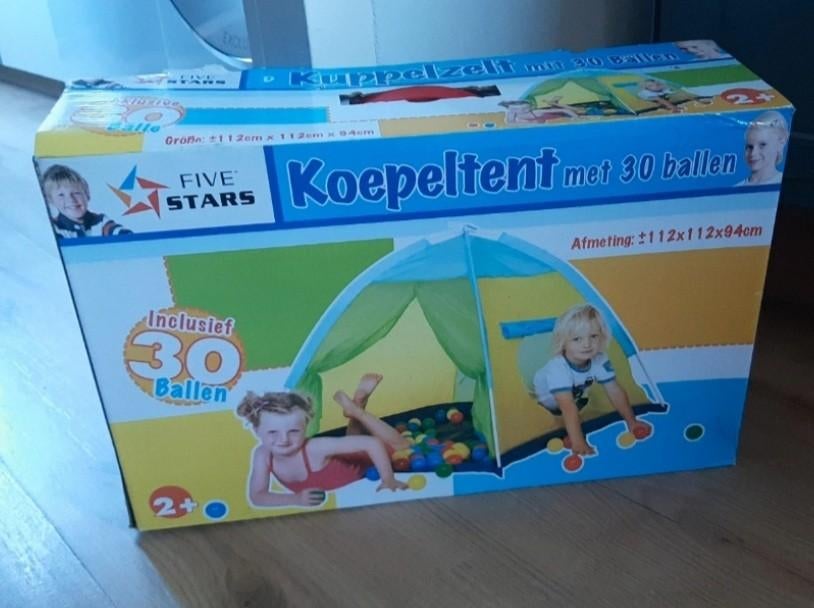 Koepeltent/speeltent met ballen, Ophalen of Verzenden, Zo goed als nieuw