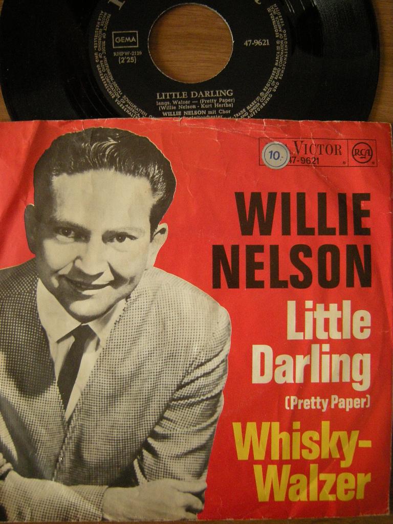 Willie Nelson (Little Darling), Cd's en Dvd's, Vinyl Singles, Gebruikt, 7 inch, Single, Ophalen of Verzenden