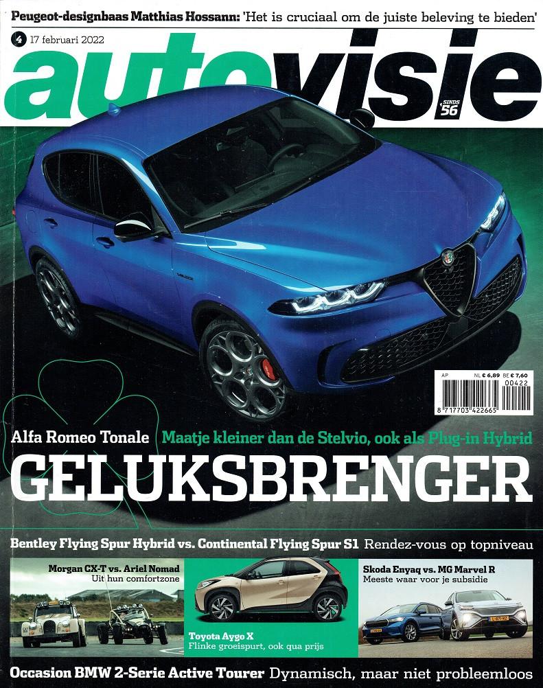 Autovisie 2022 nr. 4 (o.a. MG Marvel R & Skoda Enyaq iV 60), Verzenden, Gelezen, Algemeen