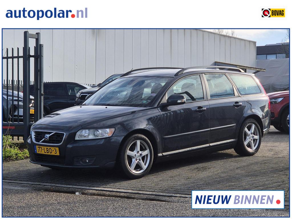 Volvo V50 1.6D S/S Trekhaak/Cruise/LM velgen etc., Auto's, Volvo, Voorwielaandrijving, Stof, Gebruikt, Zwart