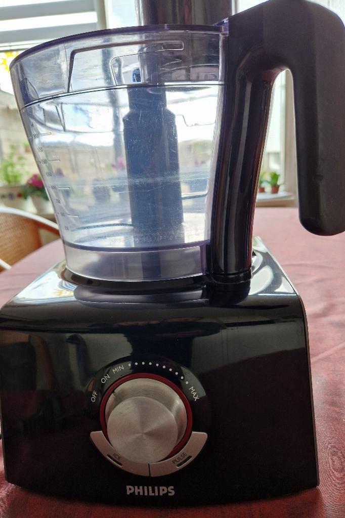Philips keukenmachine, Witgoed en Apparatuur, Keukenmixers, Zo goed als nieuw, 1 tot 2 liter, 3 snelheden of meer, Vaatwasserbestendig