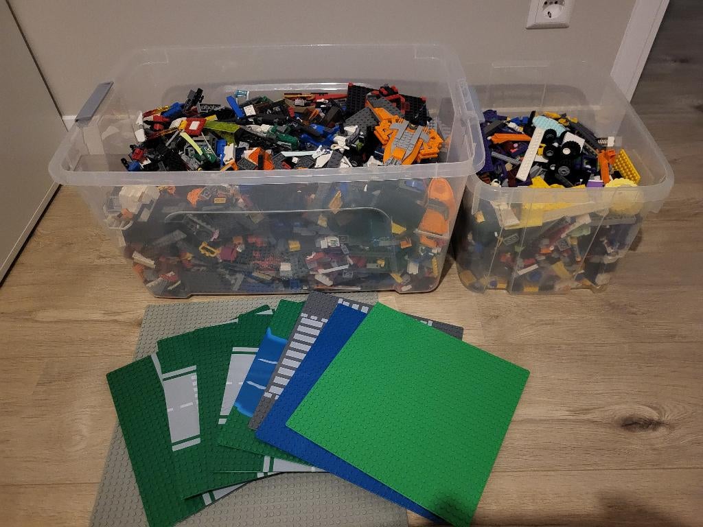Losse lego 15 kg te koop, Ophalen of Verzenden, Gebruikt, Losse stenen, Lego