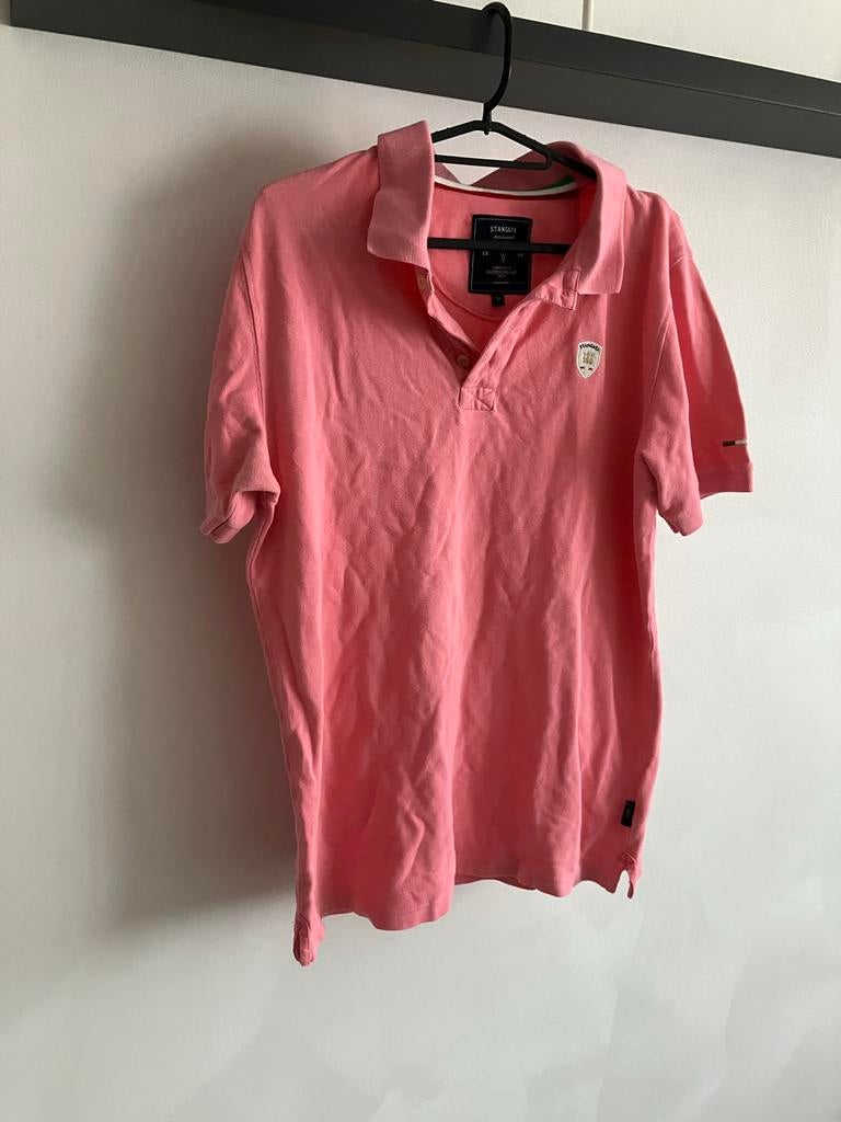 Stangata Polo Maat M Roze, Ophalen of Verzenden, Zo goed als nieuw, Maat 48/50 (M), Roze