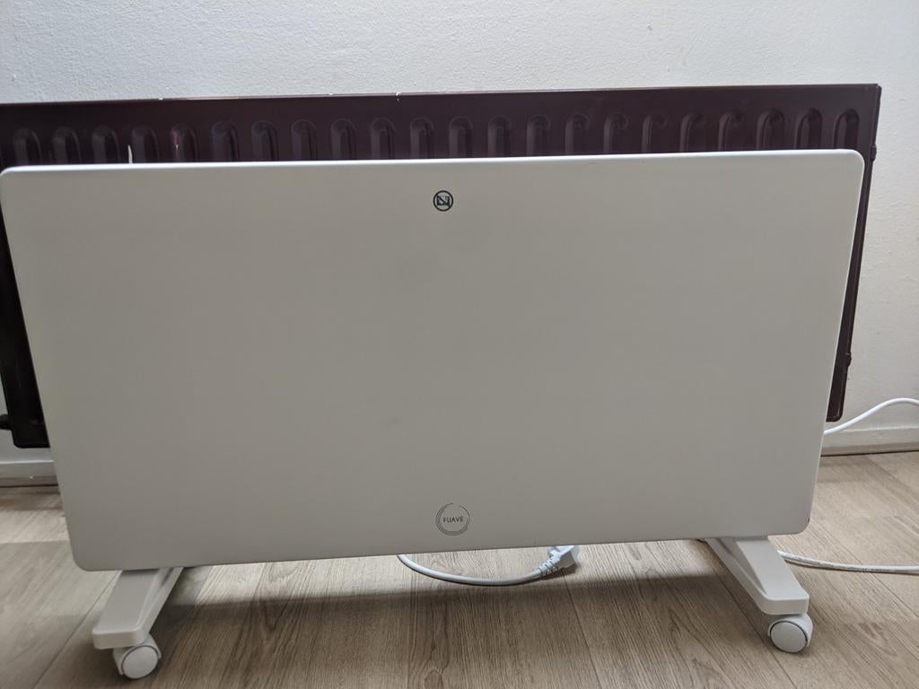 Elektrische kachel Fuave, gasbesparing, timer en thermostaat, Ophalen, Zo goed als nieuw, Elektrisch, Overige soorten