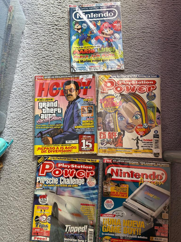 Playstation en nintendo en hobby consolas magazines, Boeken, Ophalen, Zo goed als nieuw, Sport en Vrije tijd