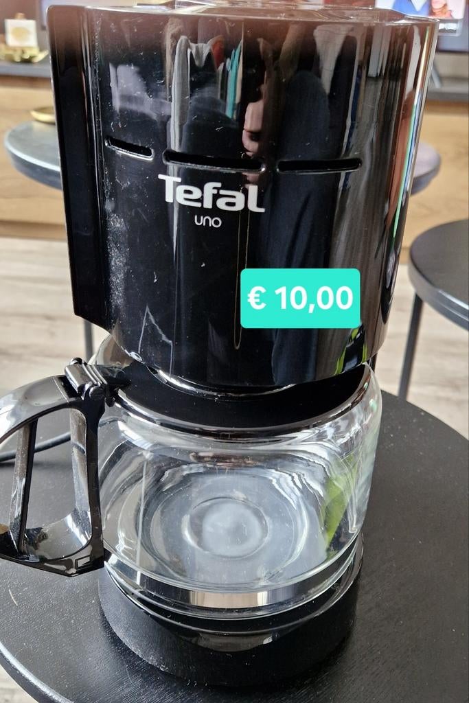 Tefal Uno CM 121 koffiezetapparaat, Witgoed en Apparatuur, 10 kopjes of meer, Ophalen of Verzenden, Koffiemachine
