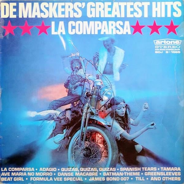 LP - De Maskers ‎– De Maskers' Greatest Hits - La Comparsa, Ophalen of Verzenden, Gebruikt, 12 inch, Poprock