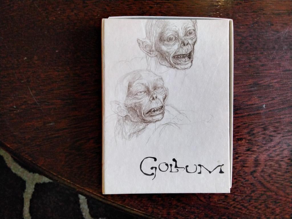 Gollum smeagol collectible dvd + boekje, origineel, Vanaf 6 jaar, Ophalen of Verzenden, Zo goed als nieuw, Boxset