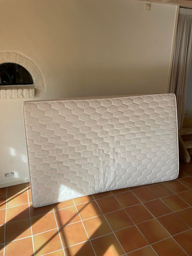 Gratis Matras twijfelaar 120cm, Ophalen, Gebruikt, Twijfelaar, 200 cm