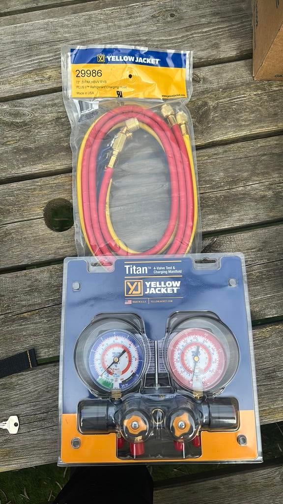 Yellow Jacket Titan Manifold – R404/R134a, Ophalen of Verzenden, Nieuw