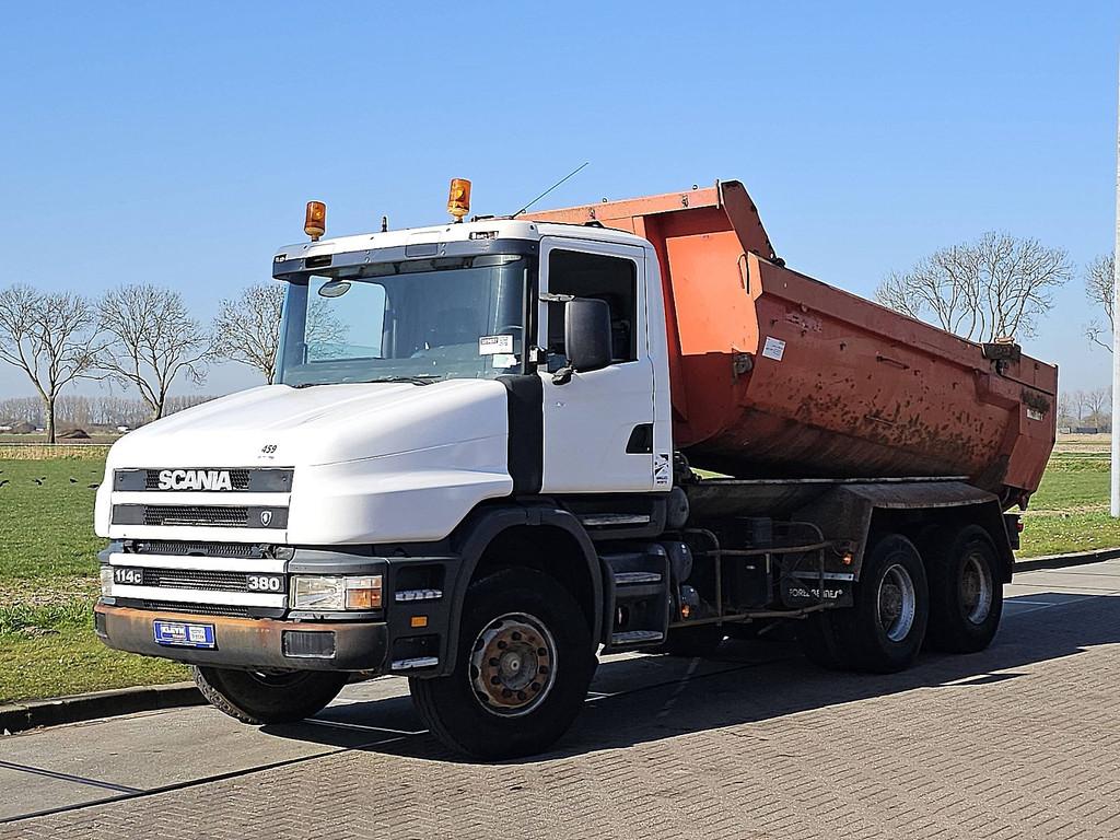 SCANIA T114.380, Scania, Wit, Bedrijf, 379 pk