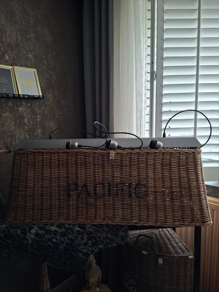 Riviera Maison lamp met ophangsysteem voor 3 lampen, Ophalen, Overige materialen, Gebruikt, Landelijk, Riviera Maison