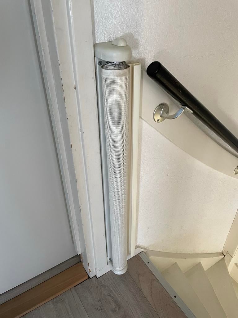 Oprolbaar veiligheidshekje voor kinderen, Overige materialen, Gebruikt, Oprolhekje, Ophalen of Verzenden