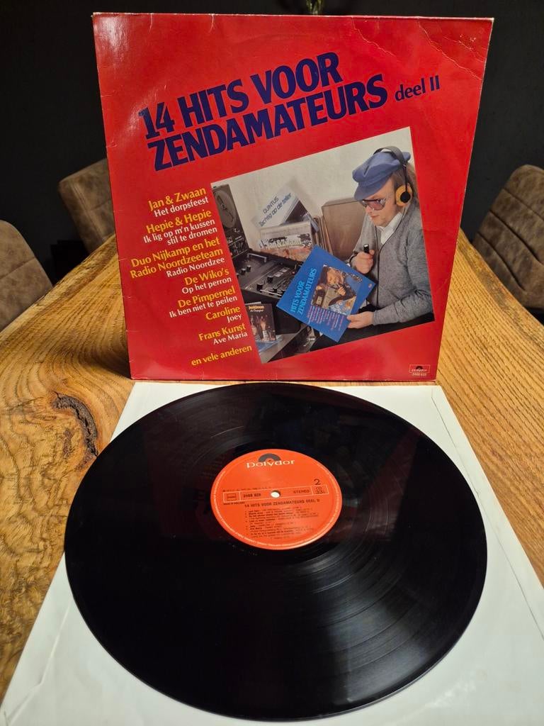 14 Hits voor Zendamateurs deel II vinyl LP, Ophalen of Verzenden