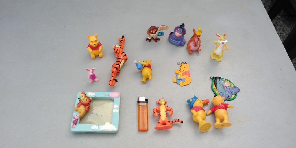 winnie the pooh poppetjes, Ophalen of Verzenden, Gebruikt
