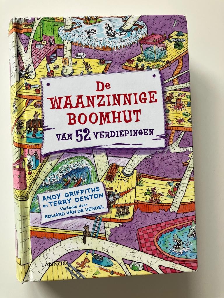 Boeken Waanzinnige Boomhut, Ophalen, Zo goed als nieuw, Fictie