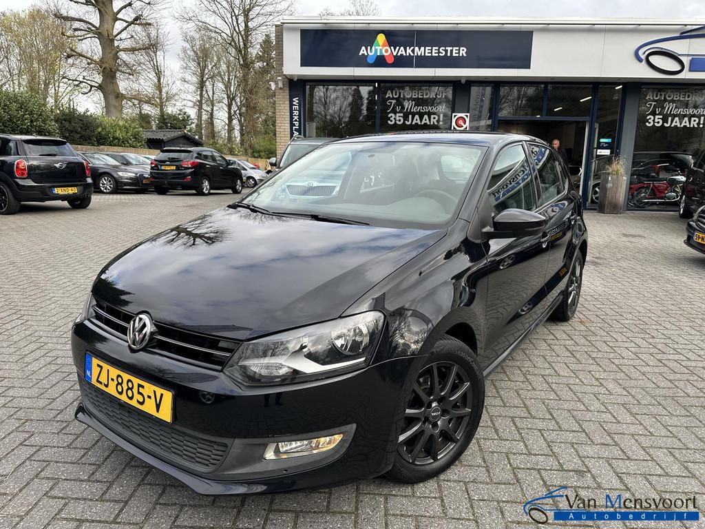 Volkswagen Polo 1.4 16V Highline 5drs NweDistributie|Airco|C, Voorwielaandrijving, Zwart, 4 cilinders, Met garantie (alle)