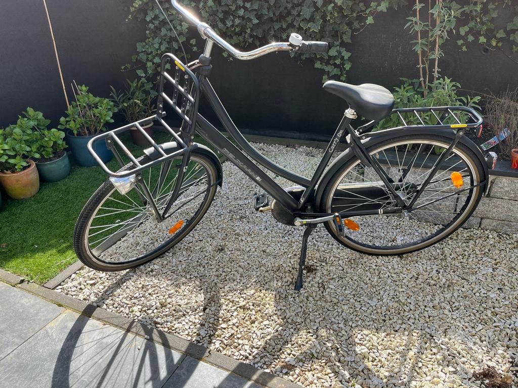 Pelikaan instapfiets met voordrager en versnellingen, Fietsen en Brommers, Fietsen | Dames | Damesfietsen, Gebruikt, Overige merken