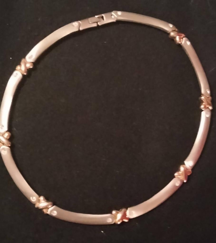 Boccia Titanium Dames Halsketting - Elegant & Hypoallergeen, Met kristal, Overige materialen, Gebruikt, Ophalen of Verzenden