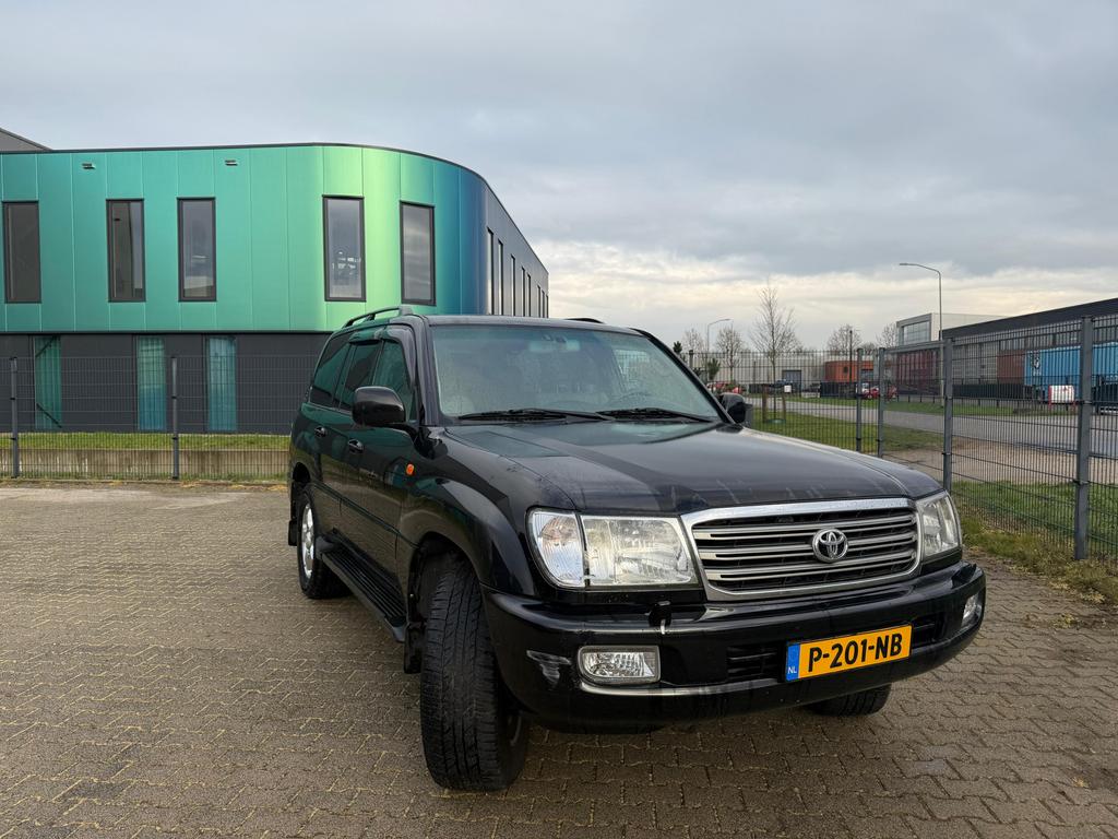Toyota Land Cruiser 100 2004 4.7i V8 7-pers APK t/m juni, Automaat, 238 pk, 8 cilinders, 7 stoelen