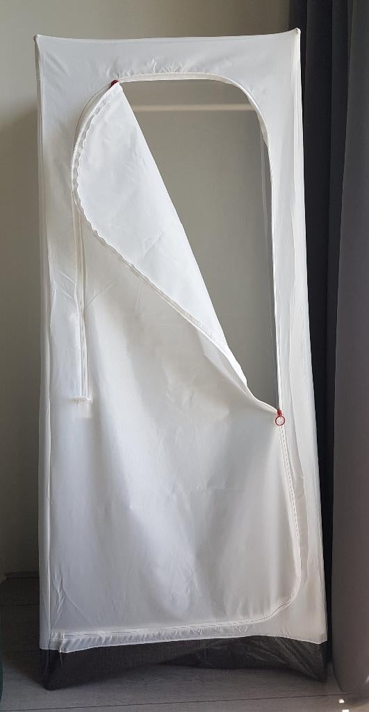 Combi IKEA Vuku kleding kast + Skubb opberger met 6 vakken, Huis en Inrichting, Kasten | Kledingkasten, Ophalen, Kunststof, Gebruikt