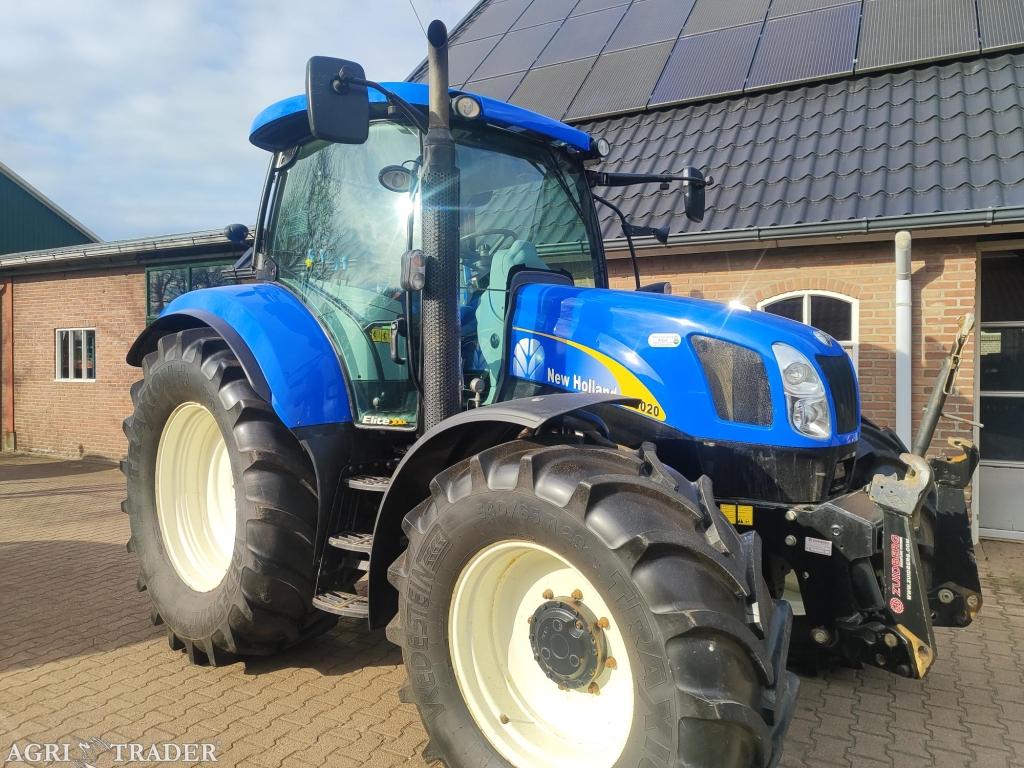 New Holland T 6020 Elite, Zakelijke goederen, Agrarisch | Tractoren, Gebruikt, -, 120 tot 160 Pk, Niet opgegeven