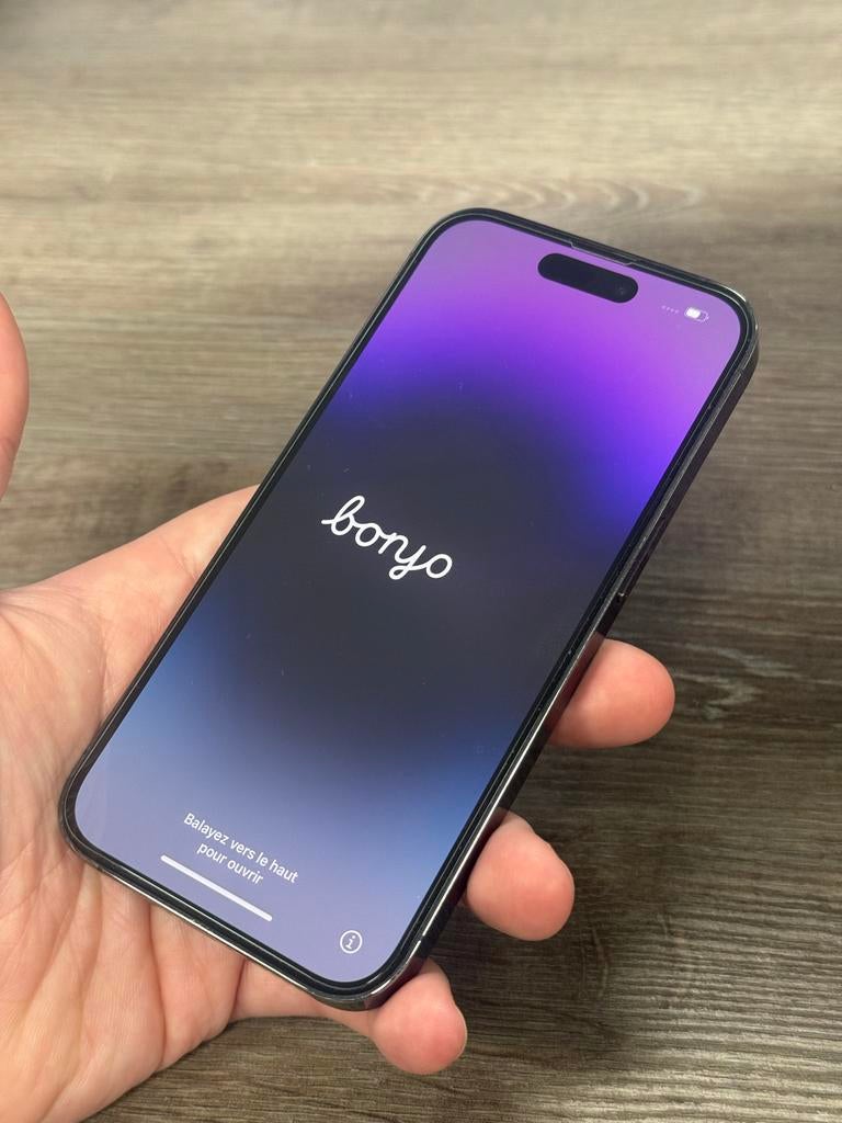 Deep Purple iPhone 14 Pro 256GB, Telecommunicatie, Mobiele telefoons | Apple iPhone, 83 %, IPhone 14 Pro, Paars, Zo goed als nieuw