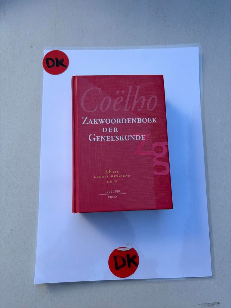 Coëlho Zakwoordenboek der Geneeskunde - 26e druk, Boeken, Studieboeken en Cursussen, Ophalen of Verzenden, Beta, Gelezen, HBO