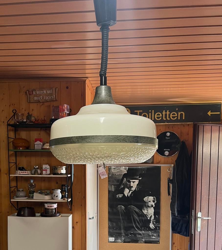 Vintage plafond lampen opruiming, Huis en Inrichting, Lampen | Hanglampen, Ophalen, Zo goed als nieuw, Minder dan 50 cm